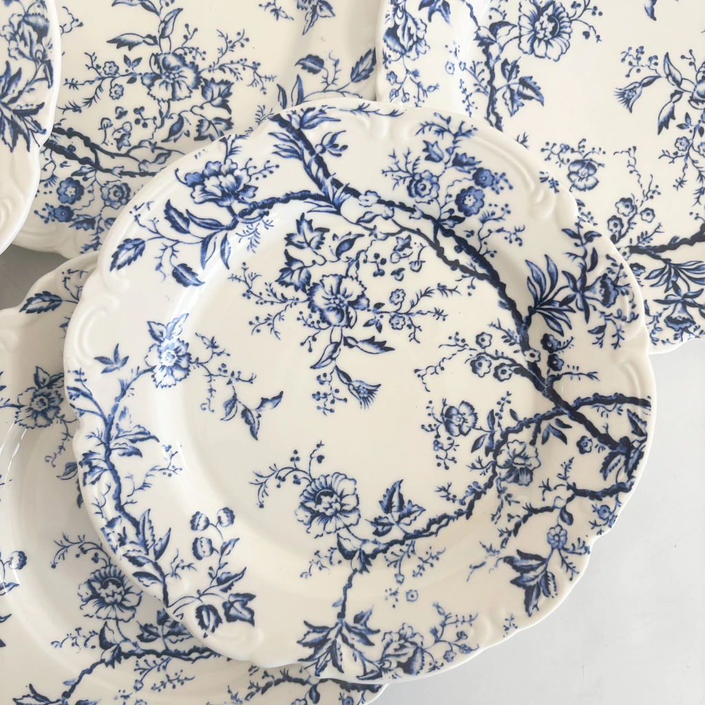 Set x6 Platos de Postre Oxford Blue – Ø20 cm