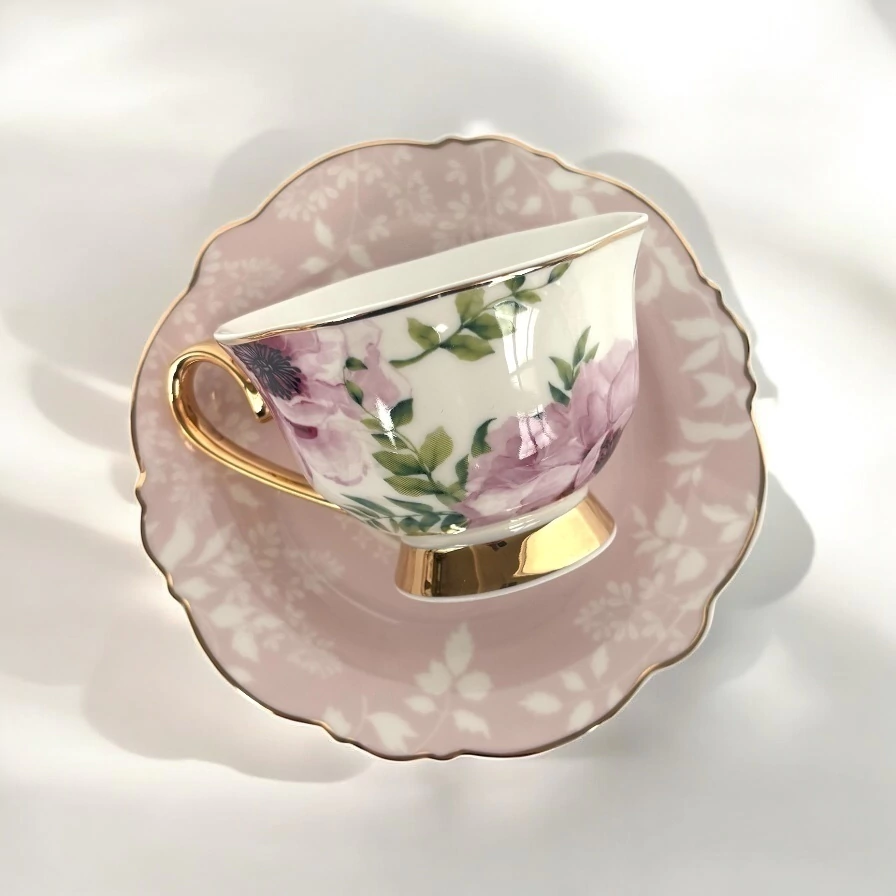 Juego de Té Porcelana "Pink"