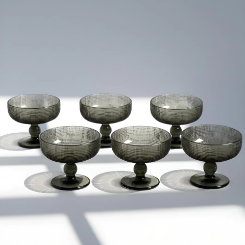 Copas de postre "Selma Grey" Set x 6 - comprar online