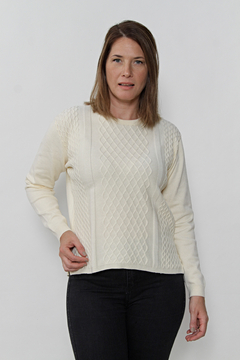 PULLOVER ESPALD LARGA CON CURVA 4901 - comprar online