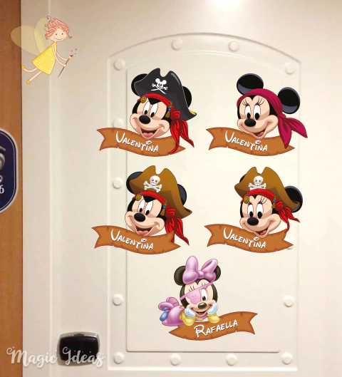 Cabeça Pirata - Imã decorativo