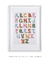 Quadro Decorativo Infantil - ABC - O Preggo