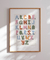 Quadro Decorativo Infantil - ABC