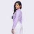 Camisa Feminina Slim - Lilás - loja online