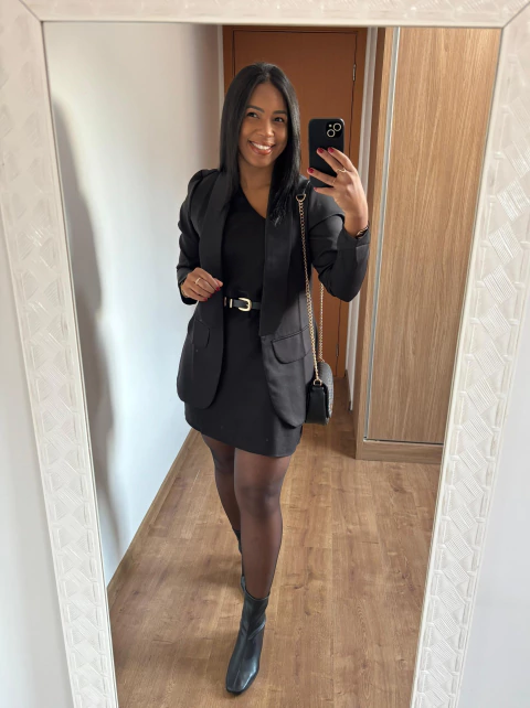 Blazer Maia - Preto - comprar online