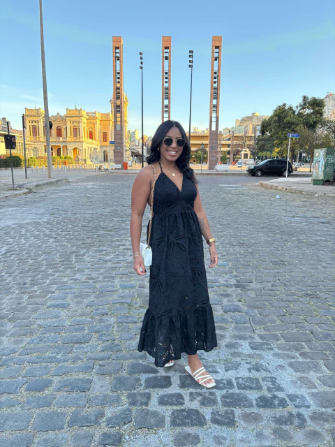 Vestido Morena - Preto - comprar online