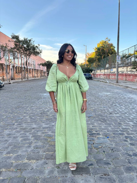 Vestido Lara - Verde - comprar online