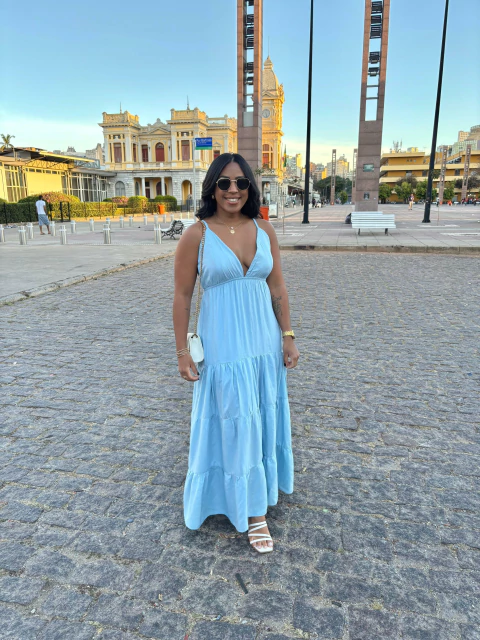 Vestido Sol - Azul - comprar online