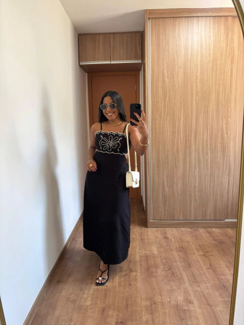 Vestido Michele - Preto - comprar online