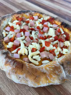 Pizza Jamón y Morrón - comprar online