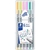 Estojo Caneta Fineliner Triplus Pastel 0.3mm 6 Cores - Staedtler