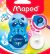 Apontador com Borracha Loopy Mini Cute 1 Furo - Maped - loja online