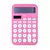 CALCULADORA GRANDE 12 DIGITOS SOUL - ROSA