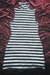 Vestido black and white