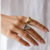ANEL TRIANGULO LISO - OURO - comprar online
