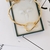 CHOKER PINGENTE WESTERN - OURO