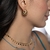 BRINCO ARGOLA VINTAGE COM TEXTURA - comprar online