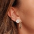 PIERCING FAKE CRUZADO CRAVEJADO NO OURO - comprar online