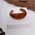 BRACELETE RESINA MOCHA MOUSSE