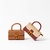 BOLSA TIRACOLO RETANGULAR COM LINHO - comprar online