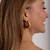 BRINCO TRIANGULAR ARREDONDADO M - OURO - comprar online