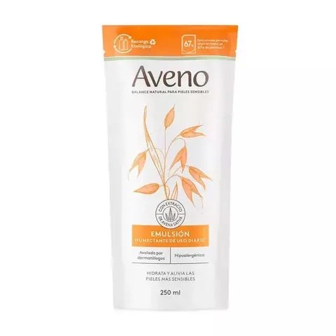 Aveno Refill Emulsión Hidratante Corporal 250 Ml