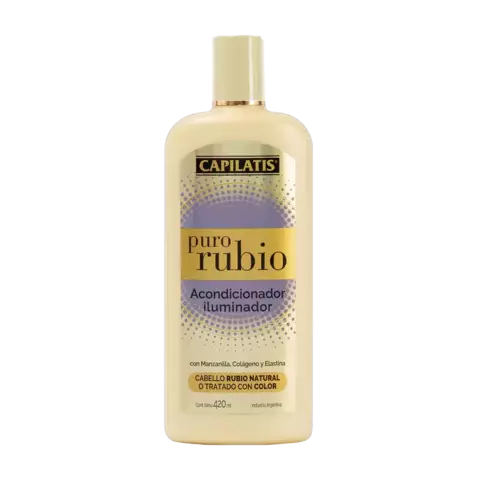 Capilatis Acondicionador Iluminador Puro Rubio x 420 ml