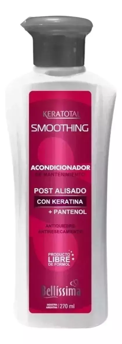 Bellissima Acondicionador Keratotal Smoothing Post Alisado