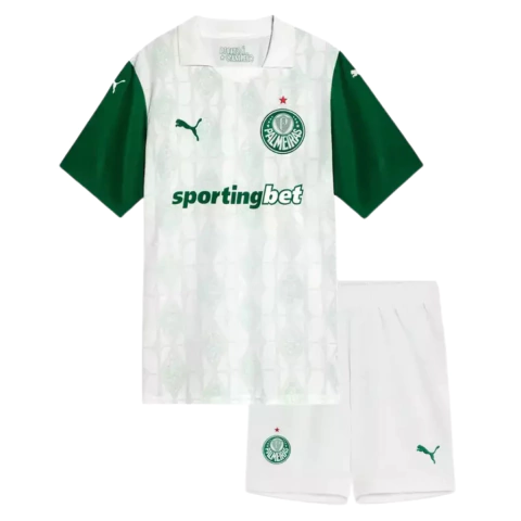 Kit Infantil Verdão II 25/26 - Branco e verde - comprar online