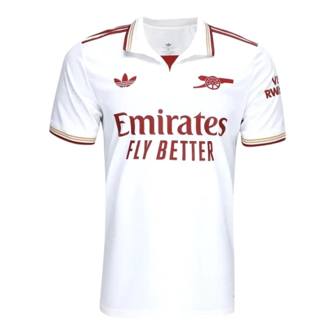 Camisa Arsenal III 25/26- Torcedor Masculina - Branca - comprar online