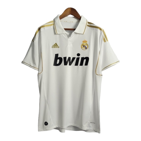 real madrid retro - branca - 2011 - 2012 - adidas