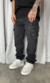 Jean MOM Cargo Black