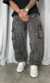 2x1 Jean MOM Cargo Grey en internet