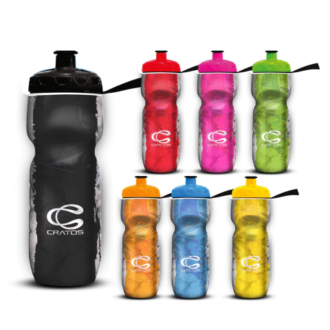Garrafa Térmica Cromio Válvula Removível 590ml - Cratos - comprar online