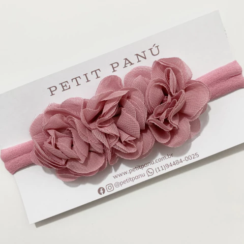 Faixinha Floral - Tam P | Unidade na internet