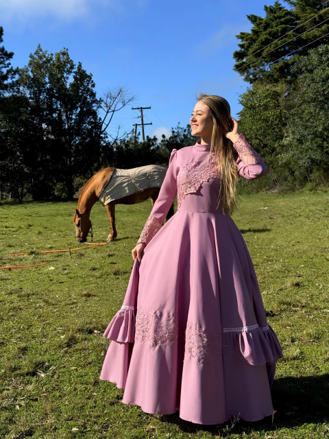 Vestido de prenda Rose - comprar online