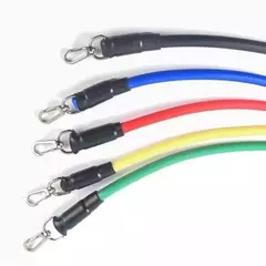Kit Elástico Extensor 11 Itens Musculação Funcional na internet