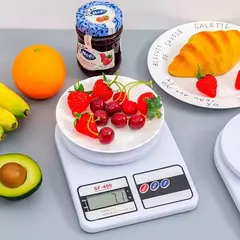 Balança Digital Cozinha Comida 3 g a 10 kg - Drop Conexion