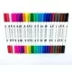 12/24/36/48 Cores Brush Ponta Pincel Lettering Duas Pontas Dupla Ponta Barato - comprar online
