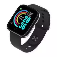 Relógio Smartwatch Inteligente Bluetooth Preto - Drop Conexion