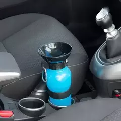 GARRAFA PET SQUEEZE BEBEDOURO PORTATIL ANTI RESPINGO PARA CARRO VIAGENS 600ML na internet