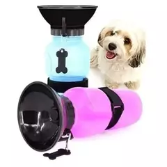 GARRAFA PET SQUEEZE BEBEDOURO PORTATIL ANTI RESPINGO PARA CARRO VIAGENS 600ML - Drop Conexion