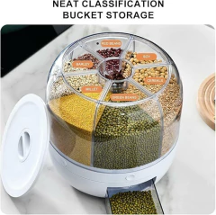 Python Fly - Dispensador de Grãos, 6 Grades, Rotativo, Armazenamento, Cozinha, 23 cm - comprar online