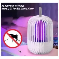 REPELENTE LAMPADA LED ANTI MOSQUITO MOSCA INSETOS RECARREGAVEL FLASH 360 GRAUS - comprar online