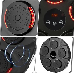 ZWDMAER Máquina de boxe eletrônica inteligente, máquina de boxe montada na parede, perfuração de treinamento, máquina de treino inteligente de boxe pa - comprar online