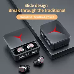 TWS Gaming Headset Com Power Bank, Bluetooth 5.3, Display LED, Fit Para Jogos, Headset - comprar online