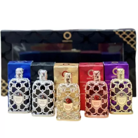 Kit Perfume Miniaturas Orientitica Eau de Parfum 7,5ml cada