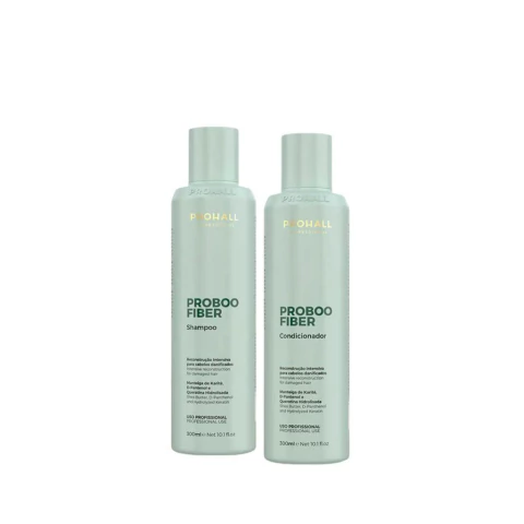 Kit shampoo e condicionador Proboo Fiber Prohall 300ml - comprar online