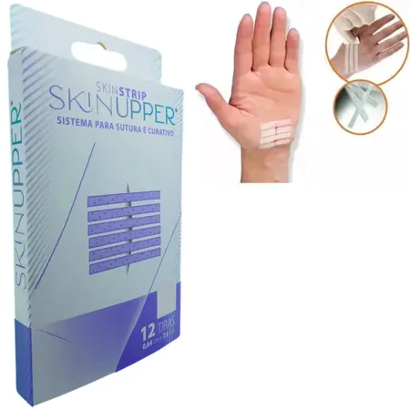 Curativo Ponto Falso Branco C/2unidades 12 Tiras - Skinupper