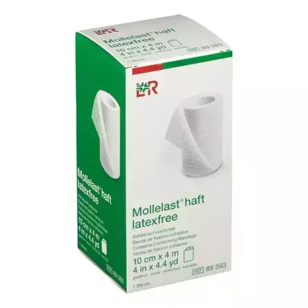 Bandagem Mollelast® Haft Latex Free Tam. 10cmx4m